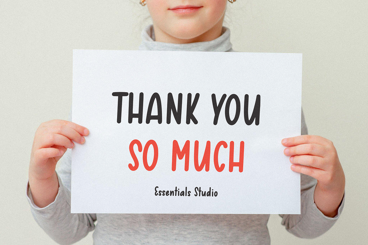 Stickywild, a Handwritten Font by Essentials Studio (Photo 8 of 8)