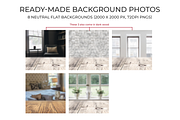 Backgrounds Styled Stock - Neutral, a Product Mockup by SarahDesign (Thumbnail 4 of 5)