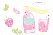 Pink Lemonade - retro display font, a Font by Watercolor Nomads (Thumbnail 3 of 3)