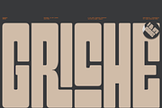 Griche, a Sans Serif Font by Linecreative (Thumbnail 1 of 6)