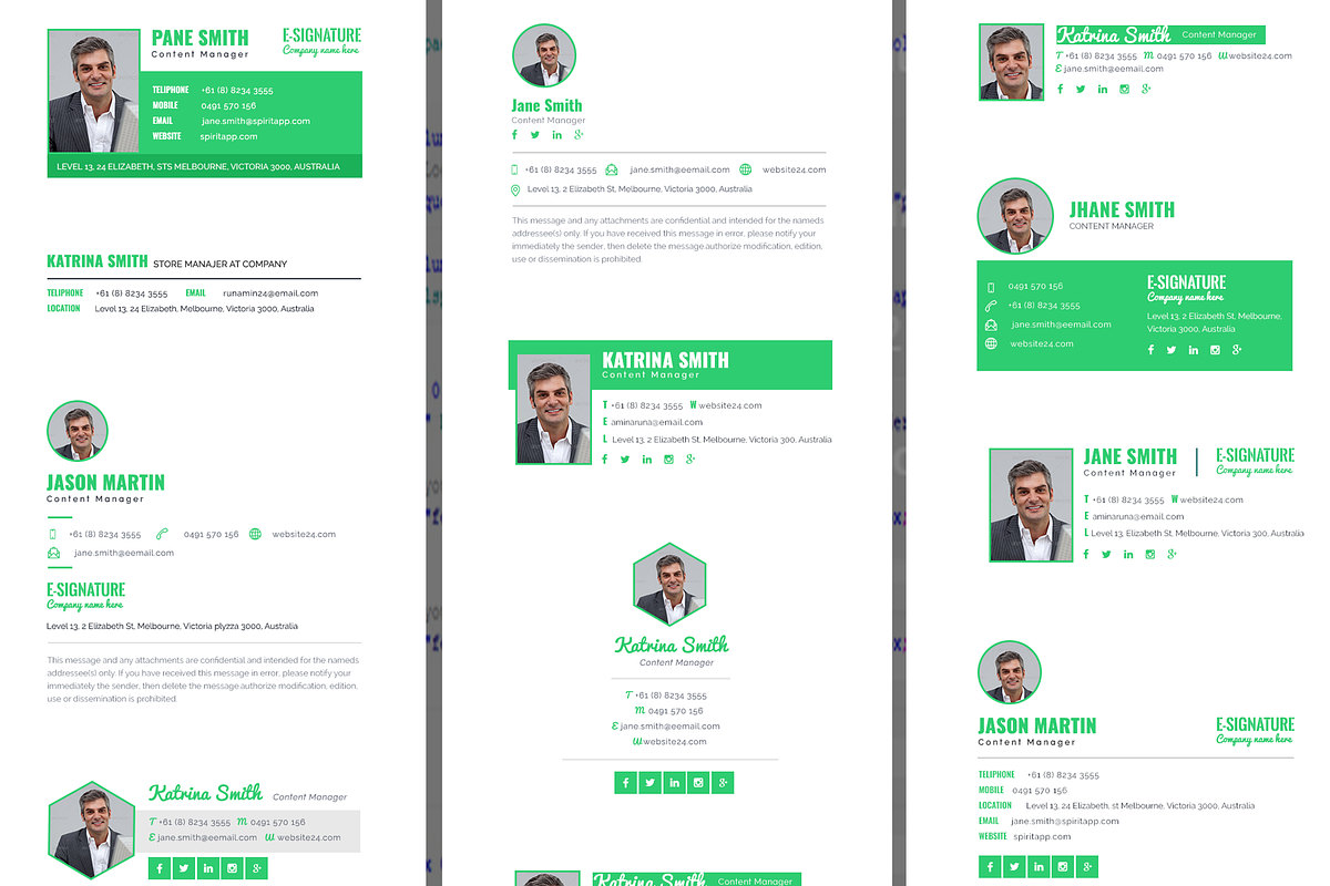 R35 HTML Responsive E-Signature, an Email Template by QuickArtisan (Photo 19 of 27)