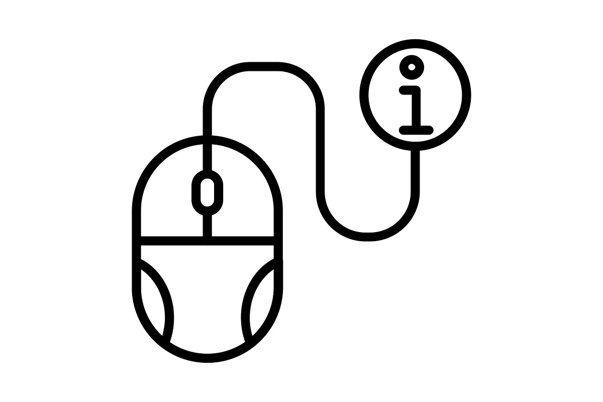 Mouse Line Icon, an Icon by Pexelpy (Photo 1 of 2)
