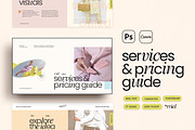 MIEL / Services and Pricing Guide, a Presentation Template by Eviory (Thumbnail 1 of 10)