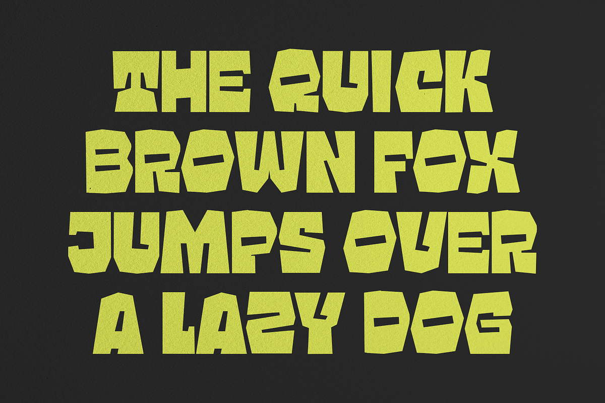 Grazion - Bold Retro Display Font, a Sans Serif Font by Typetemp Studio (Photo 5 of 15)