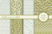 Set of 8 seamless Geometry Patterns, a Pattern Graphic by NataLito (Thumbnail 1 of 5)