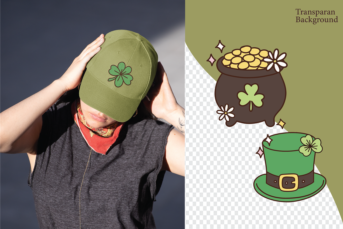 St.Patricks Day | Clipart Illustrati, a Decorative Illustration by Berdansabersama (Photo 9 of 10)