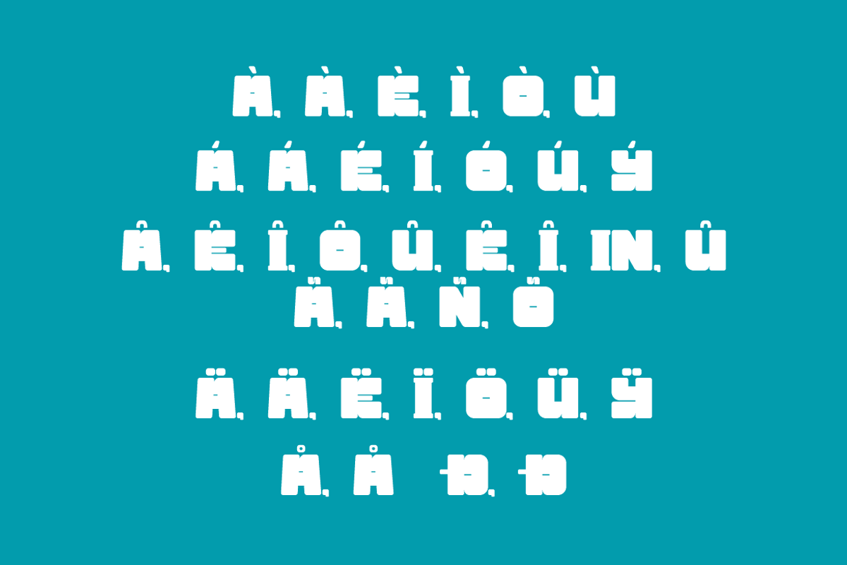 Grones Bold - Sans Serif Font, a Sans Serif Font by QR Design Studio (Photo 10 of 11)
