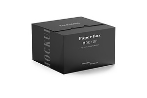 Paper Box Mockups