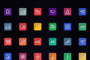 1500+ Flat Icons - Line Icons, an Outline Icon by FlatLineIcons (Thumbnail 19 of 21)