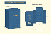 box design with 3d mockup, a Packaging Mockup by sumonuix (Thumbnail 2 of 2)