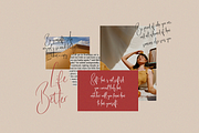 Farmhouse Hills | An Organic Font, a Script Font by Colllab Studio (Thumbnail 9 of 18)