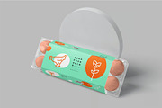 Egg Box Sleeve Mockups, a Packaging Mockup by megostudi0 (Thumbnail 6 of 7)
