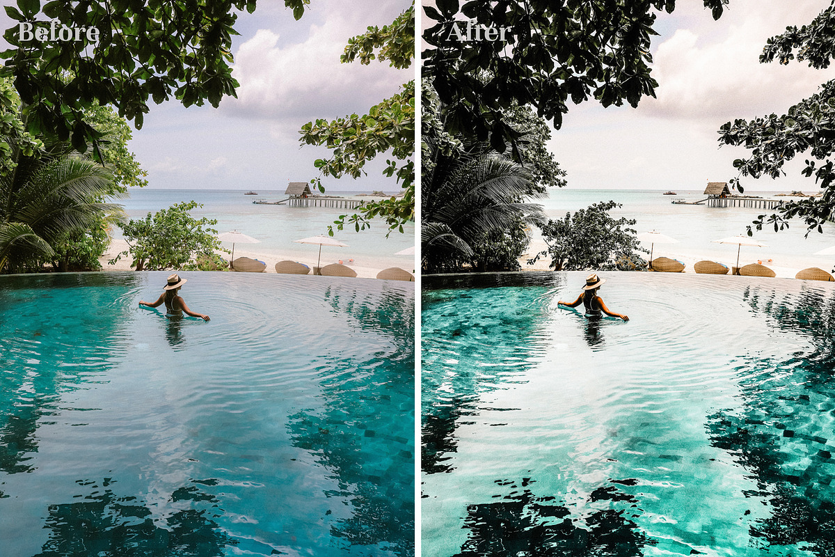 Tropical Vibes - Lightroom Presets, an Action Add-On by Maple Visuals (Photo 3 of 8)