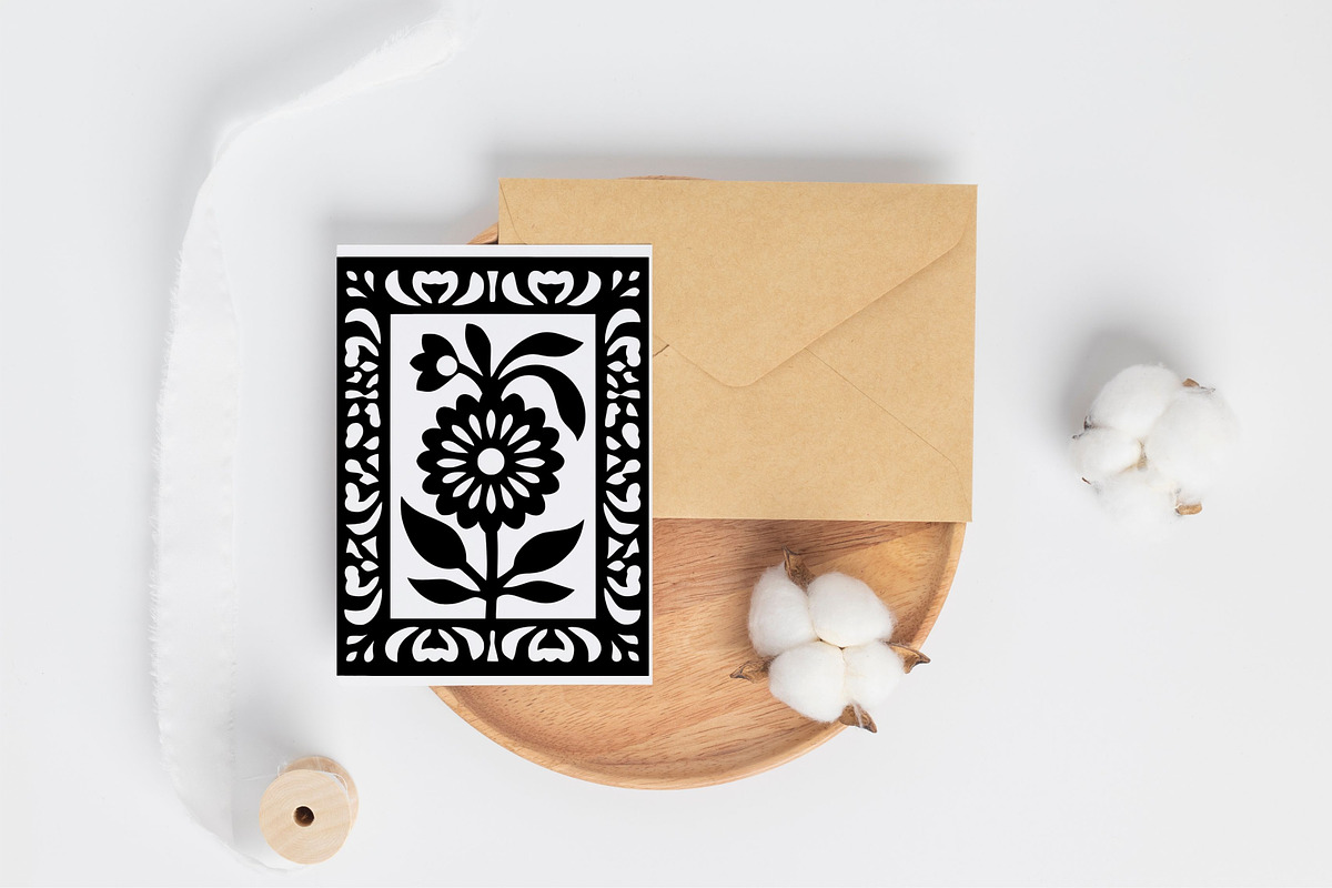 Mexican Inspired Frames Borders Tile, a Background Graphic by Pattern Whimsy (Photo 7 of 8)