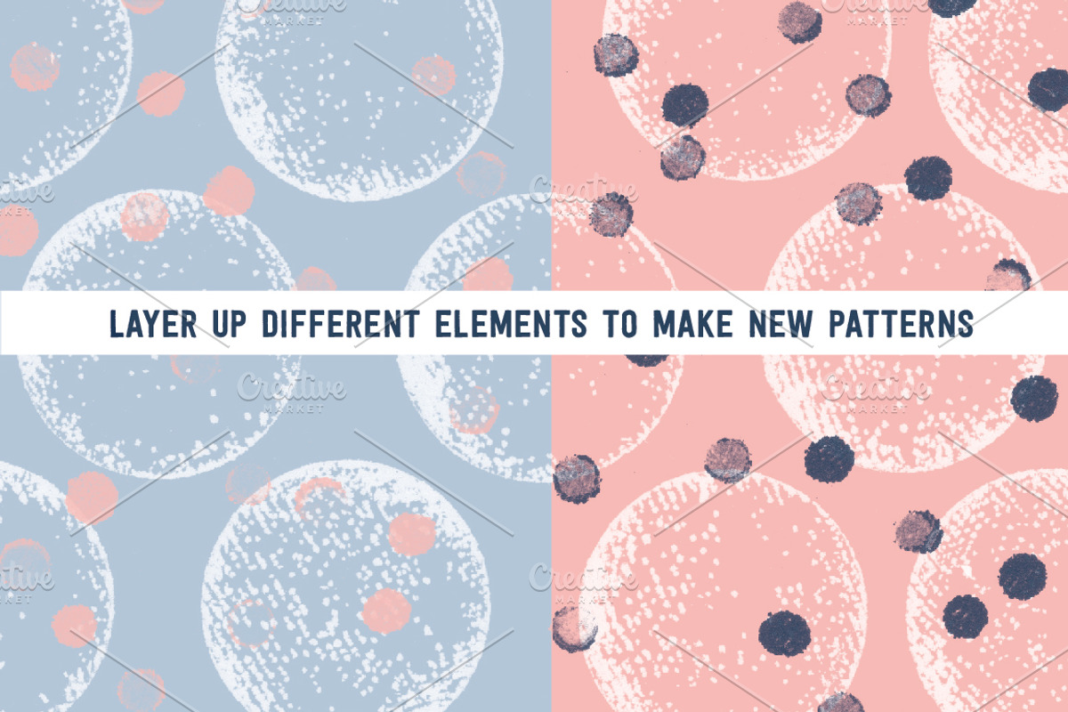 Stamped Dots, a Pattern Graphic by Rebecca Prinn Designs (Photo 4 of 5)