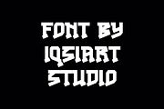 Punk Metos - Music Font, a Slab Serif Font by Iqsiart Studio (Thumbnail 4 of 7)