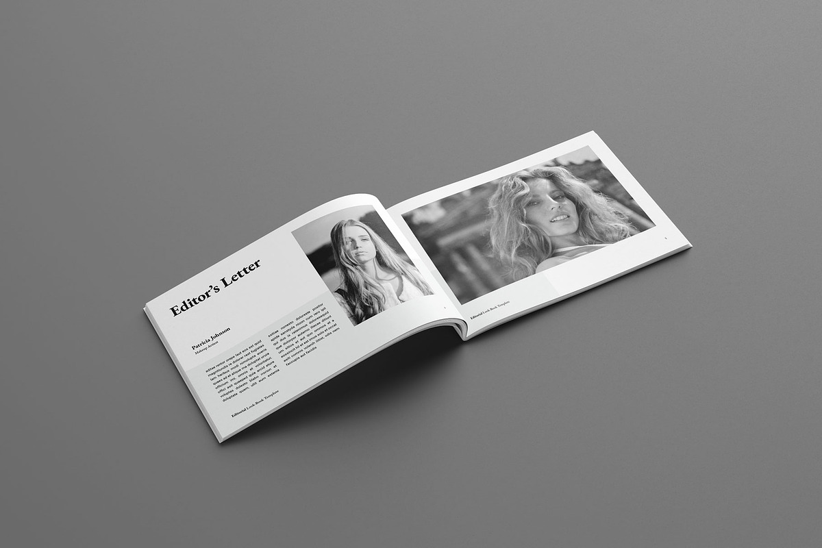 Look-book Template Landscape, a Magazine Template by Seeing-art (Photo 3 of 10)