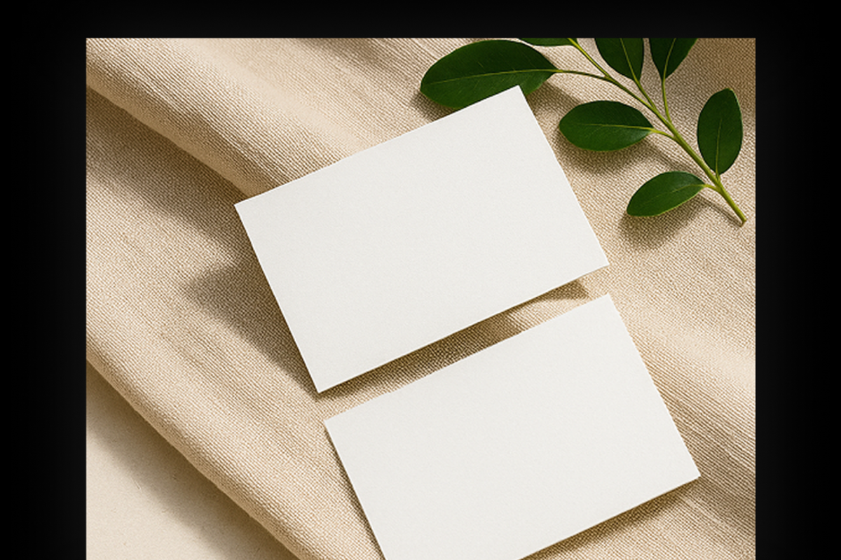 3 Premium Business Card mockups -SET, an Advertising Mockup by MD.HAMZA.DESIGNS (Photo 7 of 7)