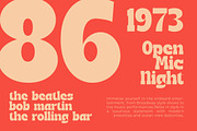 Naska Rumbe Bold Display Font, a Serif Font by timelesstype.co (Thumbnail 5 of 20)