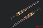 5 Fantasy Stylish Sword -PBR-, an Object 3D Model by TFE Game Art (Thumbnail 5 of 15)
