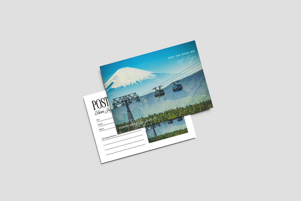 Postcard Mockup, an Advertising Mockup by AnasStudio (Photo 3 of 13)