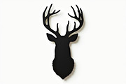 Deer Head Silhouette Vector Bundle,, an Illustration by Amazin_art (Thumbnail 5 of 19)