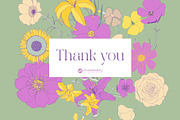 Flower Garden Seamless Patterns, a Pattern Graphic by Youandigraphics (Thumbnail 14 of 14)