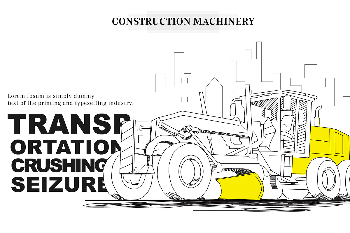 Construction machinery 20 ITEMS, a Technology Illustration by Vladimir Vihrev (Photo 14 of 20)