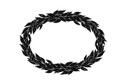 Botanical Oval Wreath Frame Bundle, an Illustration by Designer_Momina (Thumbnail 17 of 51)