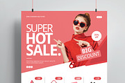 Fashion Hot Sale Flyer Template, a Flyer Template by MightyDesign (Thumbnail 2 of 8)