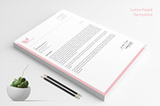 Invoice + Letterhead, a Stationery Template by CreativeZoom (Thumbnail 4 of 4)