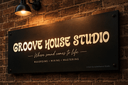 Nestglow Retro Wave Funky Font, a Handwritten Font by Letterhanna Studio (Thumbnail 3 of 9)