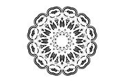 Black and White Mandala Patterns Set, a Decorative Illustration by NJ Himel (Thumbnail 25 of 101)