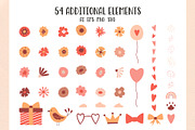 Cats in love. Cards & Patterns, an Animal Illustration by Valeria Soloveva (Thumbnail 5 of 13)