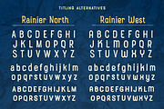 Rainier Font + webfonts, a Sans Serif Font by Kimmy Design (Thumbnail 8 of 13)