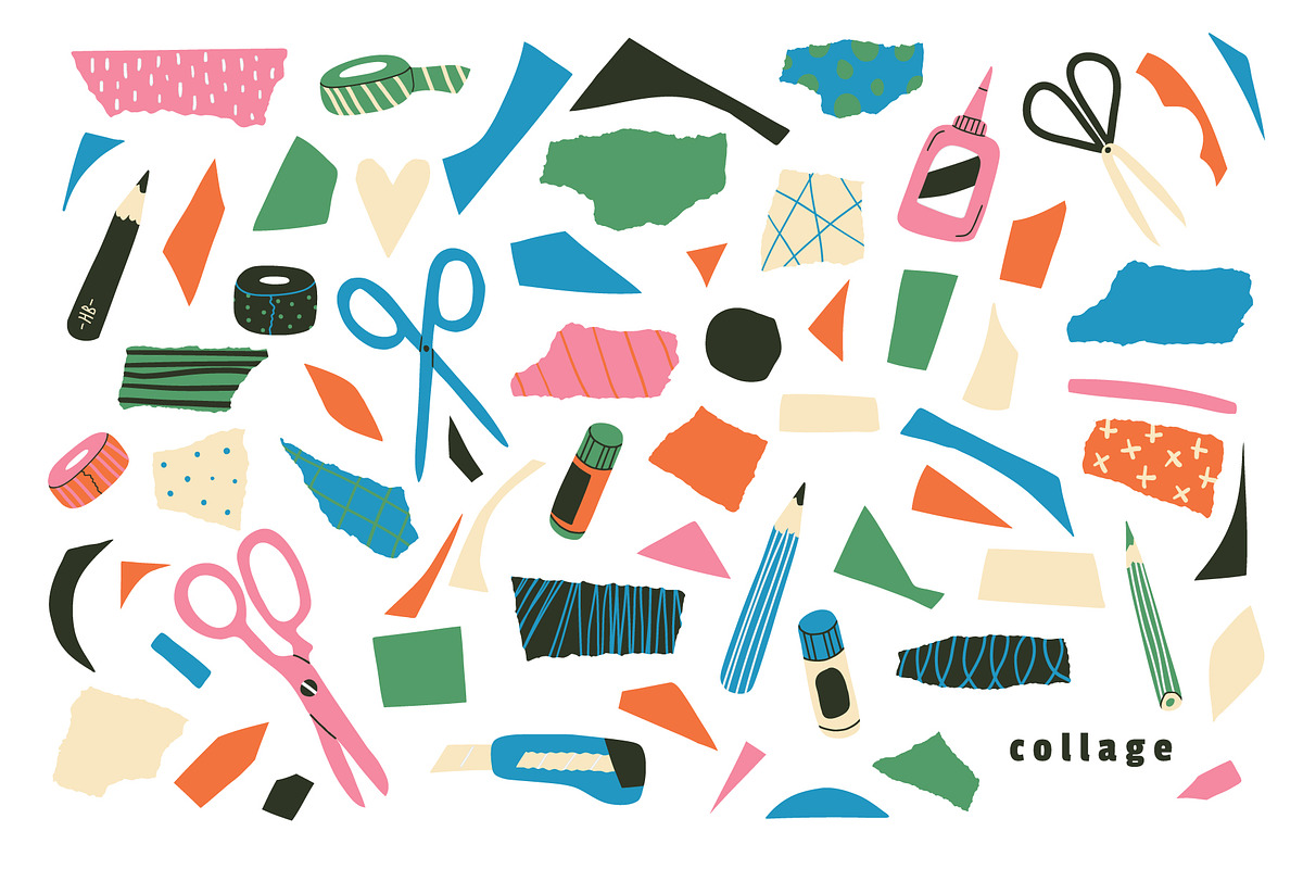 Art & Craft Bundle elements patterns, an Object Graphic by Lena Nikolaeva (Photo 5 of 17)