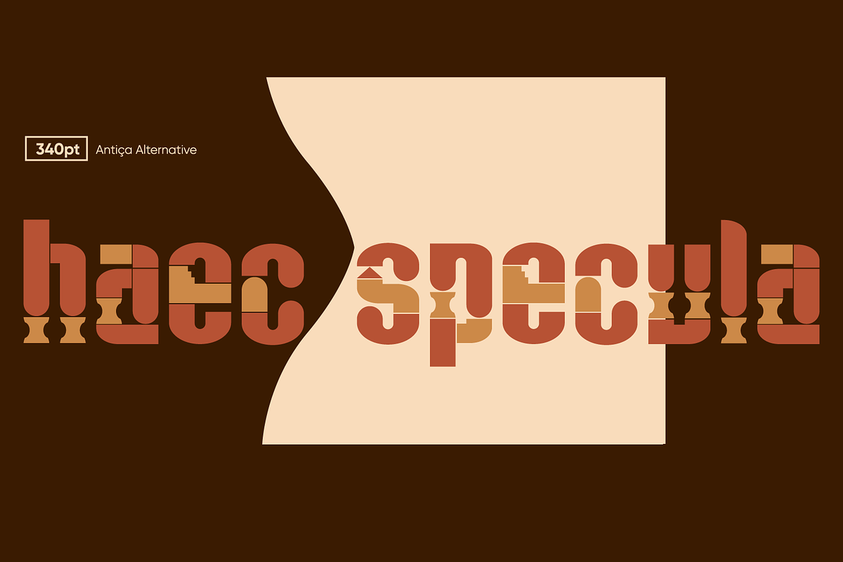 Antica Font preview 8