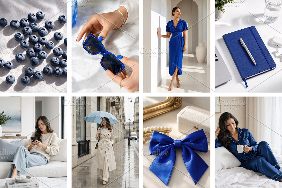 Blue Aesthetic Stock Photos, a Person Photo by Selenique Studio (Photo 12 of 12)
