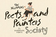 Artistic Handwritten Signage Fonts, a Handwritten Font by Laras Wonderland (Thumbnail 1 of 12)