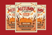 Autumn Fall Festival Flyer, a Flyer Template by Muhamad Iqbal hidayat (Thumbnail 1 of 4)