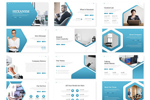 Hexsansm - Google Slides Template