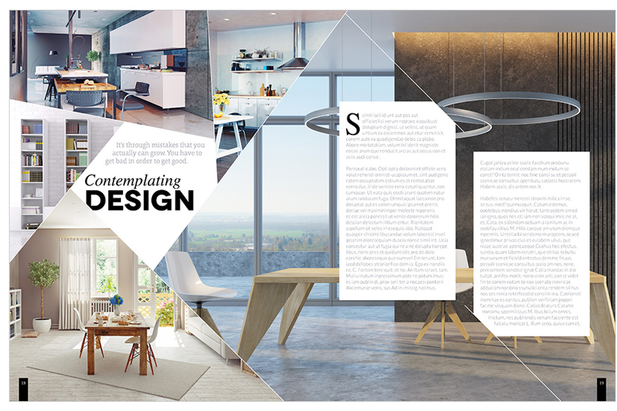 Magazine Template InDesign 11, a Magazine Template by Love Graphic Design (Photo 18 of 20)