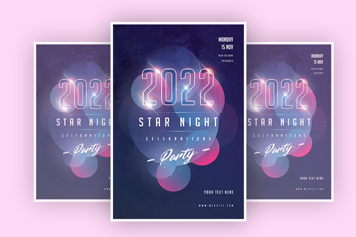 Star night, a Flyer Template by What a Story (Photo 2 of 2)