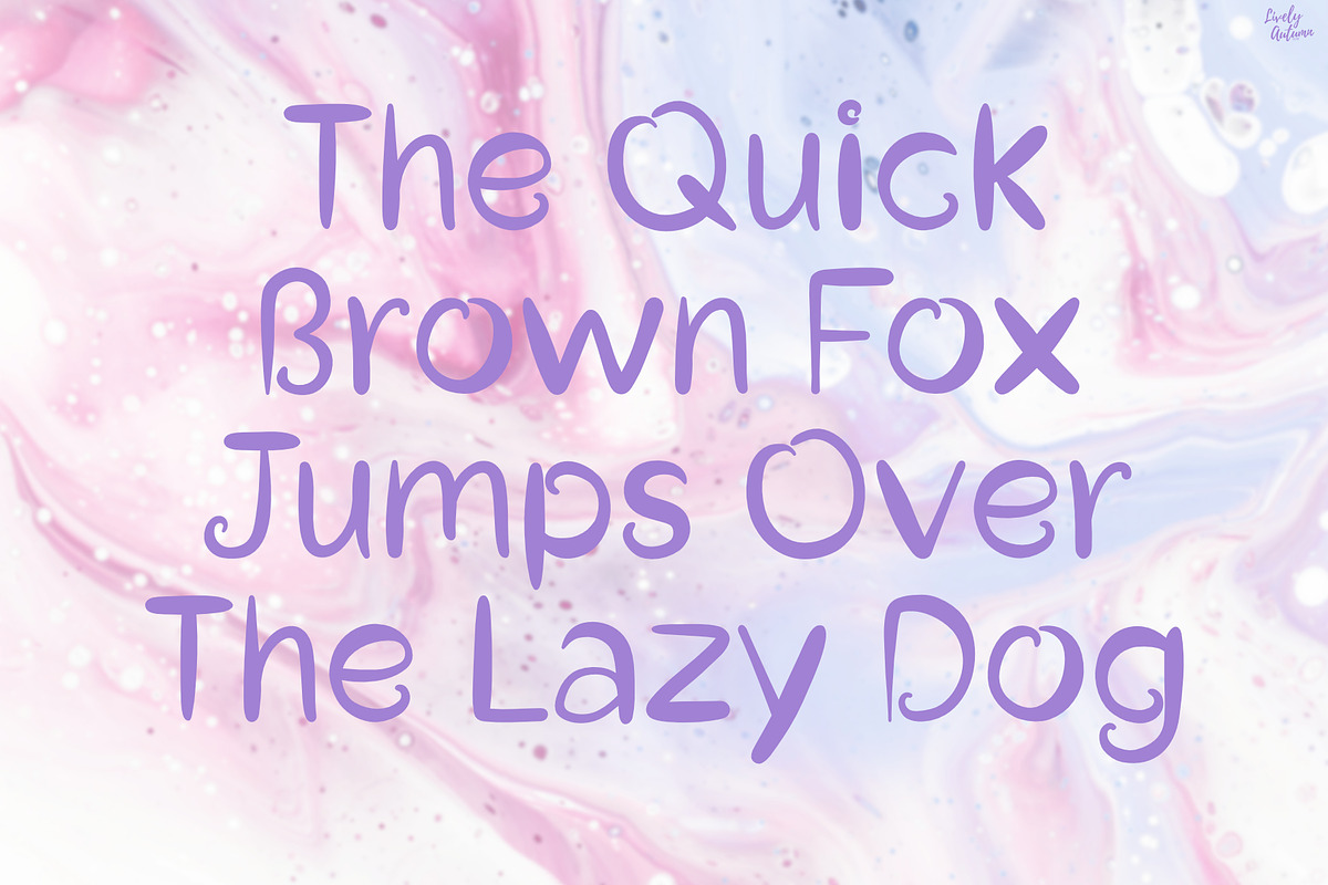 Fairy Tale | Fantasy handwritten, a Handwritten Font by LivelyAutumn11.11 (Photo 4 of 5)