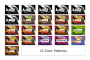 21 Pixel Art Photoshop Actions preview 2