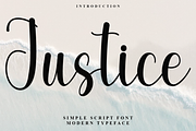 Justice, a Handwritten Font by FreshTypeINK (Thumbnail 1 of 7)