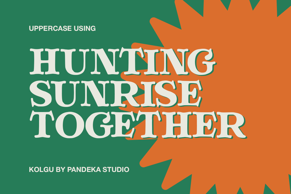 Kolgu - Heritage Serif, a Serif Font by Pandeka Studio (Photo 8 of 9)