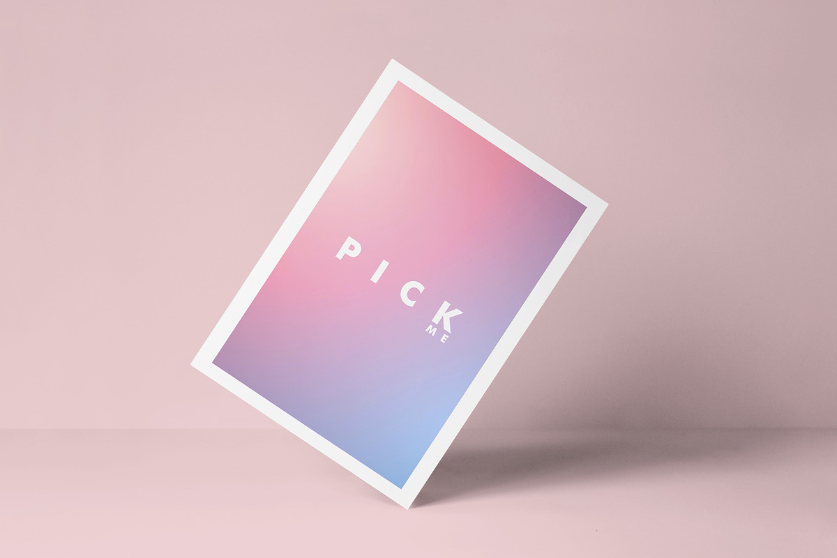 Minimal Flyer / Poster Mockups, a Print Template by Defa Visual (Photo 10 of 11)