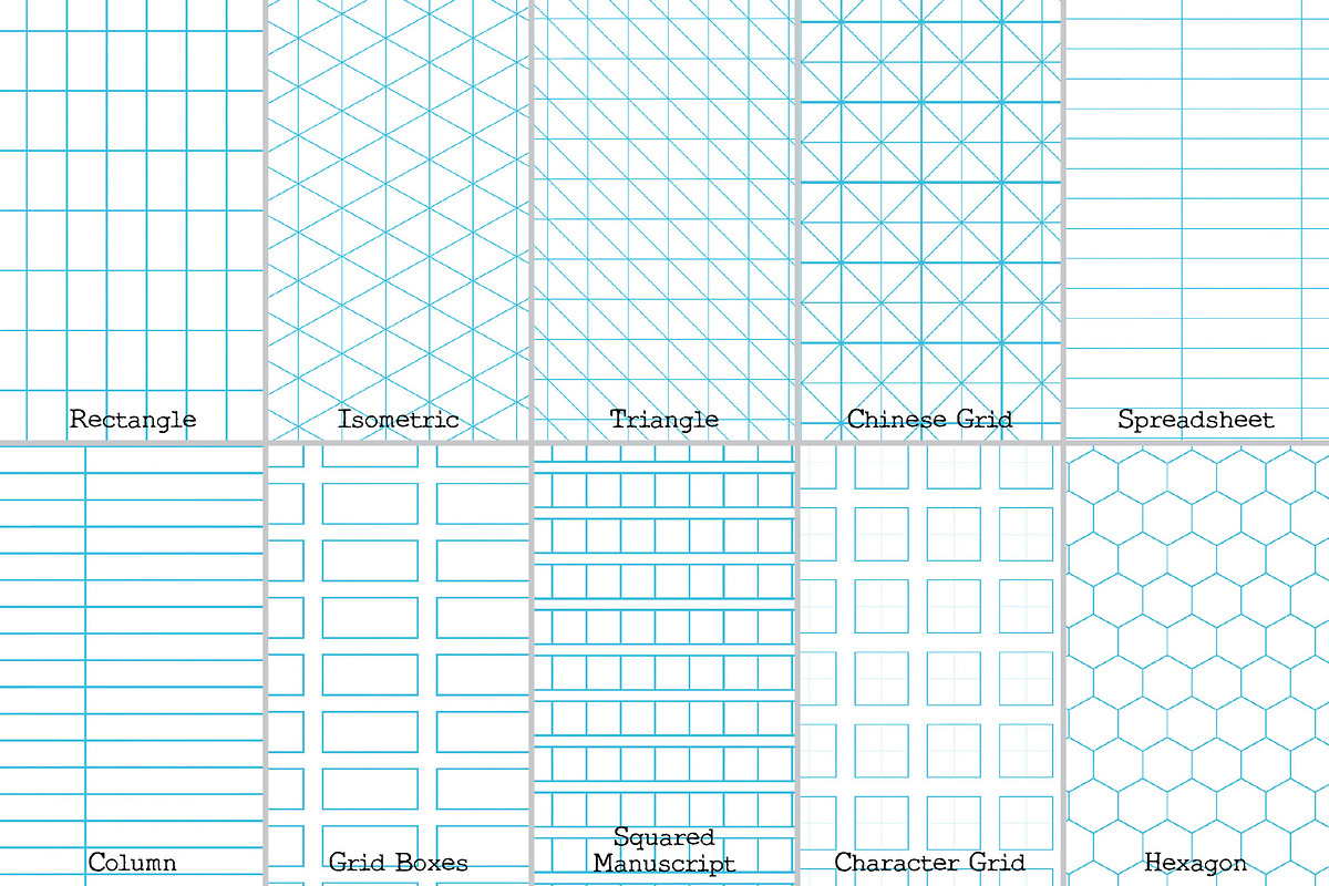 Lined Paper Brushes for Procreate