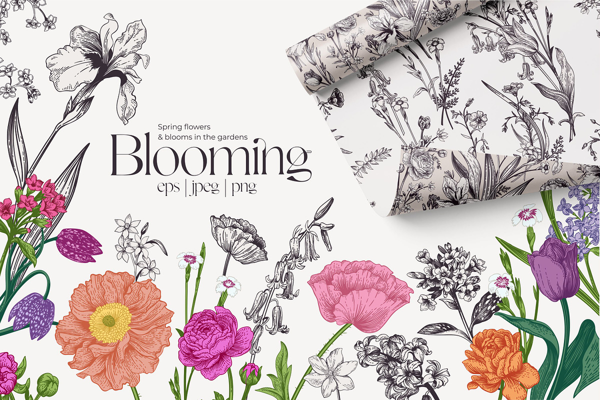 Blooming, an Illustration by Lisla (Photo 1 of 11)